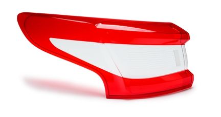 Partes plásticas de duas cores